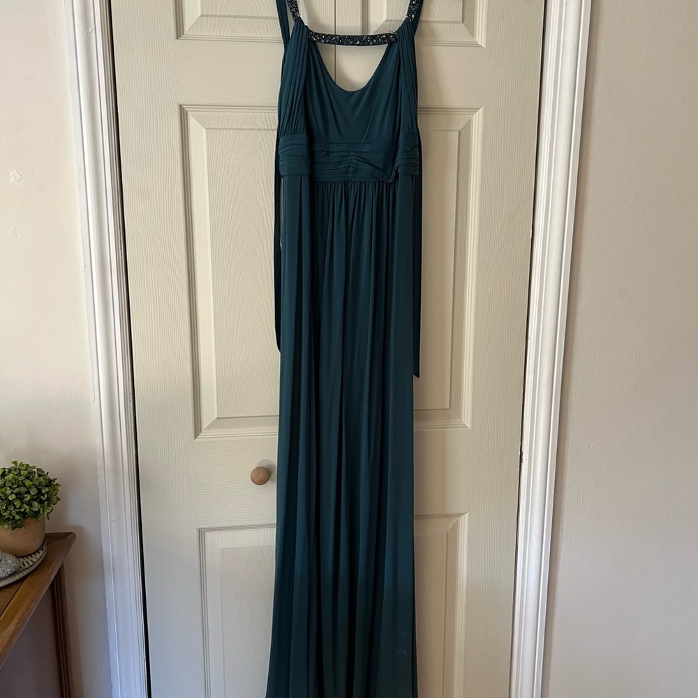 BCBGMaxazria teal dress